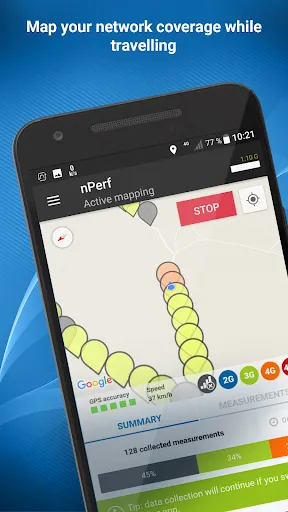 Speed test 4G 5G WiFi & maps Screenshots