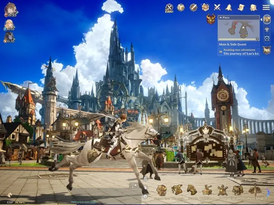 ภาพหน้าจอของ Gran Saga iPad 