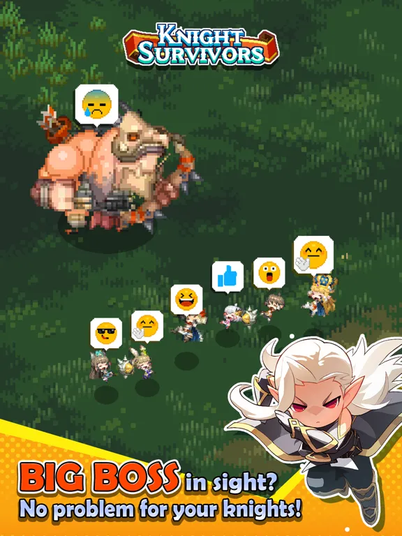 Tangkapan skrin Knight Survivors iPad 