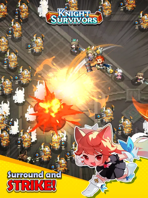 Tangkapan skrin Knight Survivors iPad 