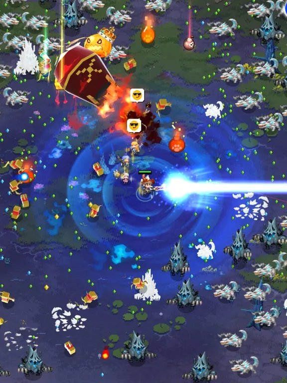 Tangkapan skrin Knight Survivors iPad 