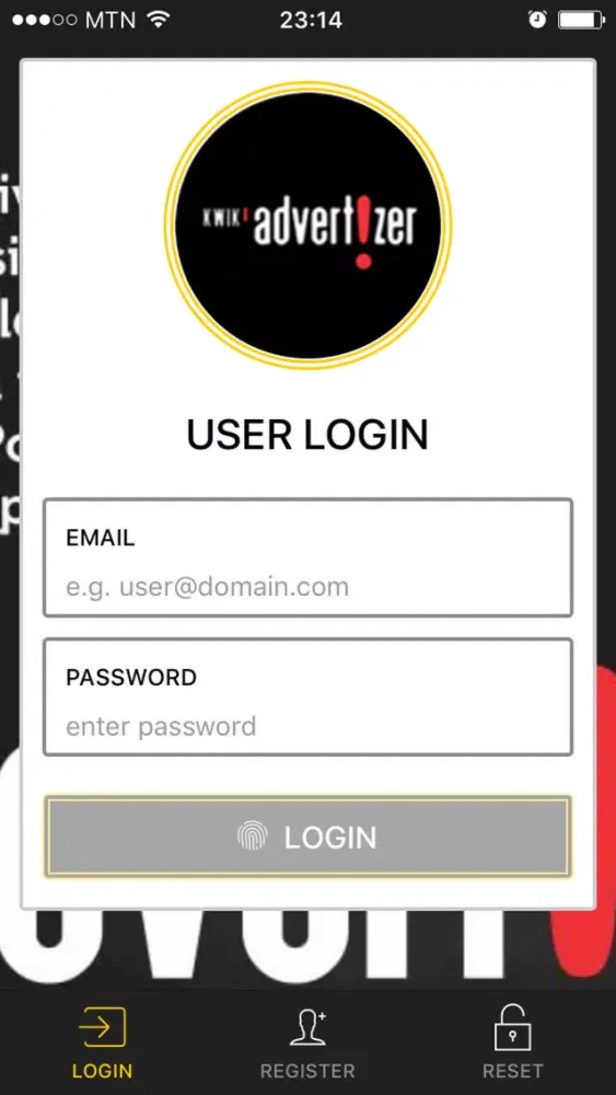 Kwik Advertizer Screenshots