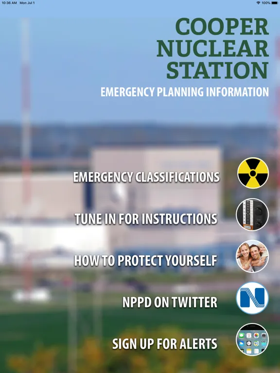 NPPD Emergency Planning iPad  स्क्रीनशॉट