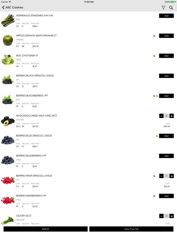 NPC EZ Order iPad  Ekran Görüntüleri