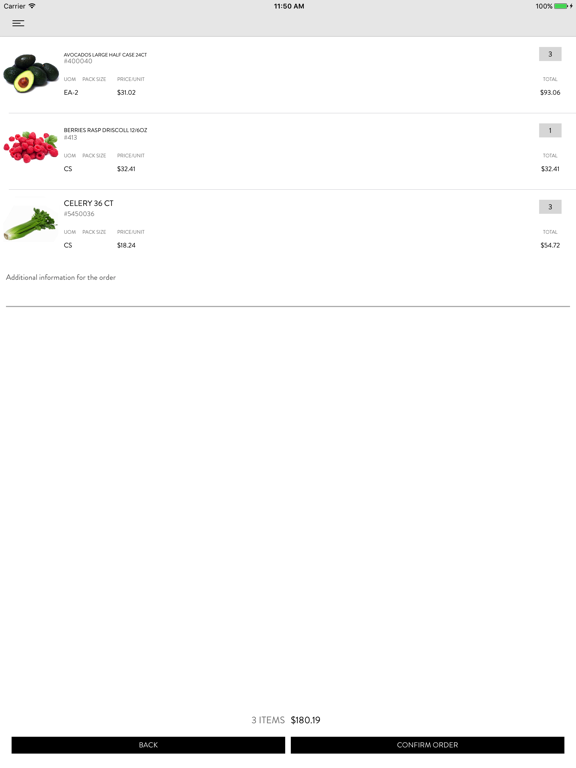 NPC EZ Order iPad  Ekran Görüntüleri