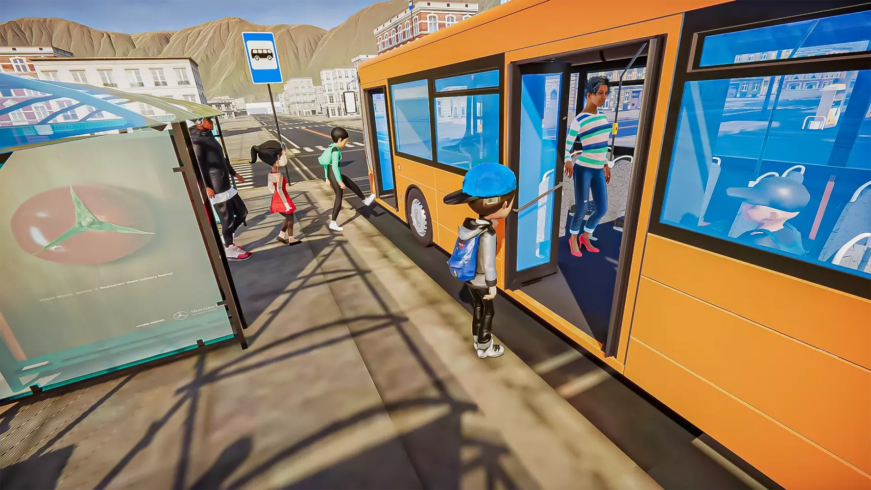 Modern Bus Simulator:Bus games Screenshots
