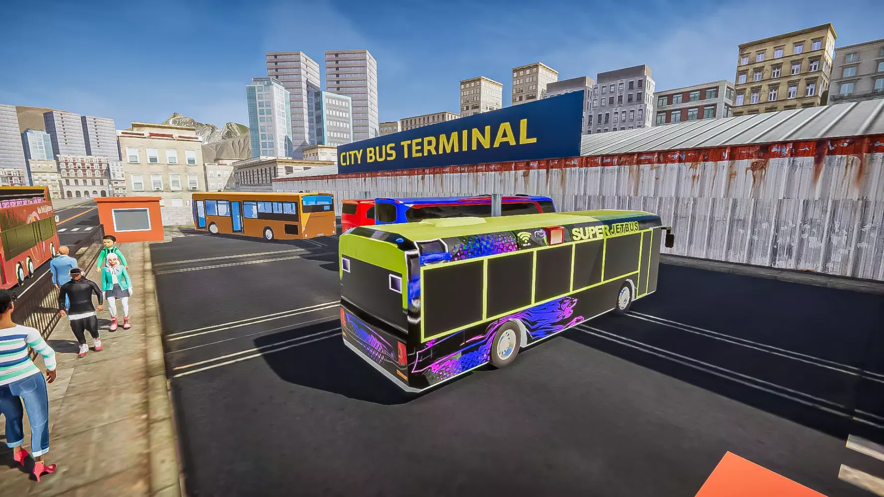 Modern Bus Simulator:Bus games Screenshots