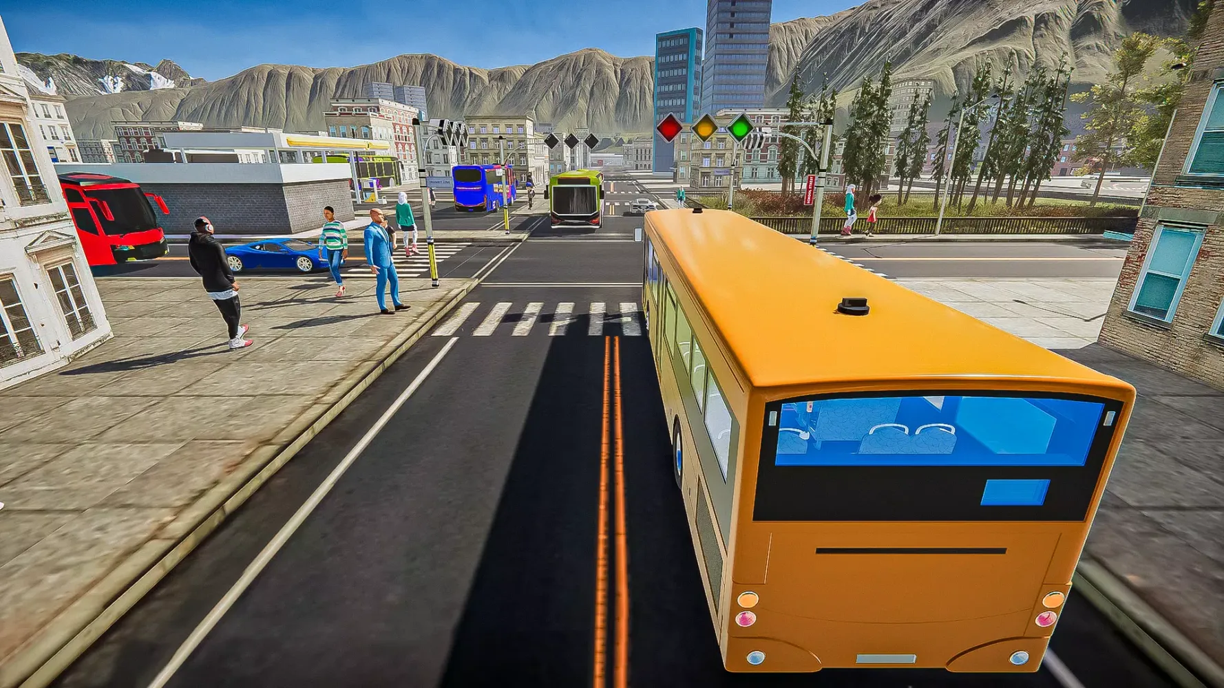 Modern Bus Simulator:Bus games Screenshots