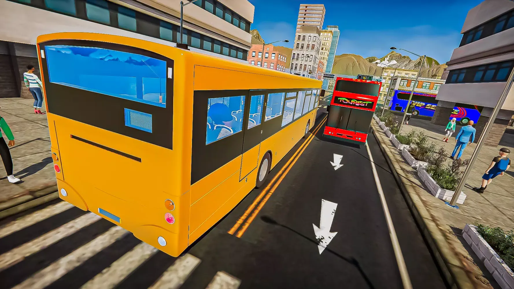 Modern Bus Simulator:Bus games Screenshots
