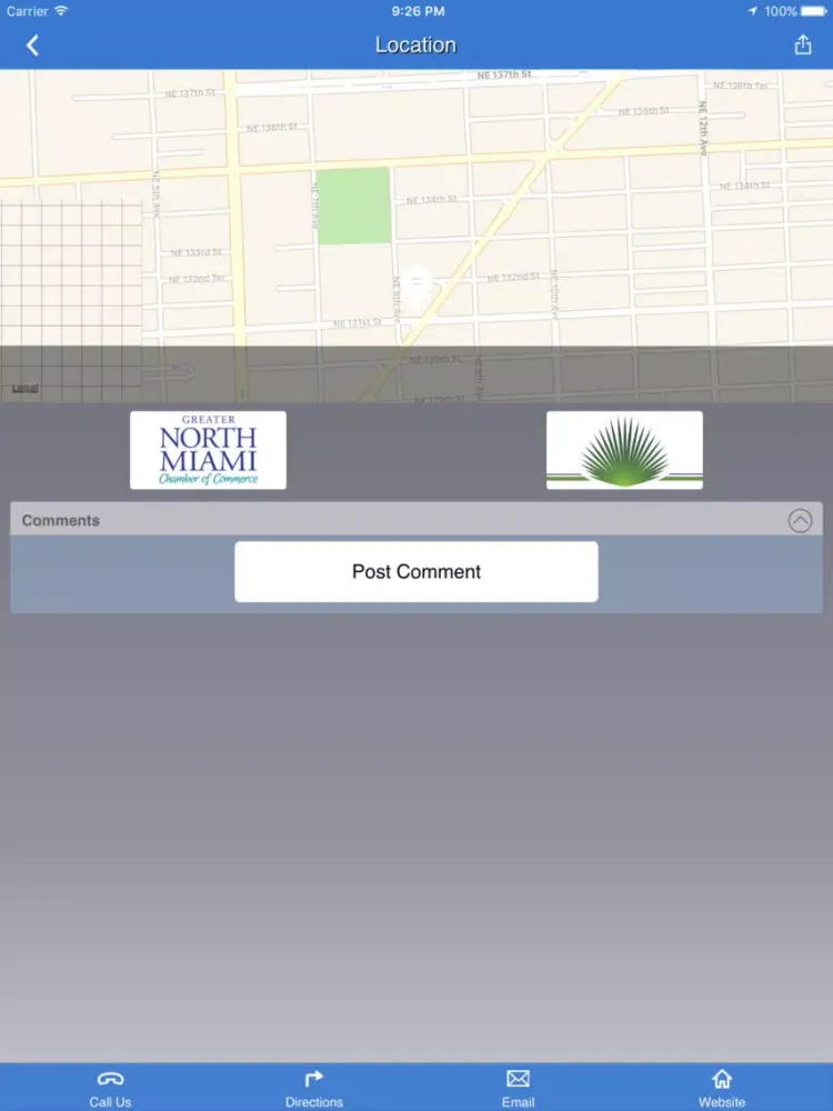Greater North Miami Chamber iPad  Screenshots