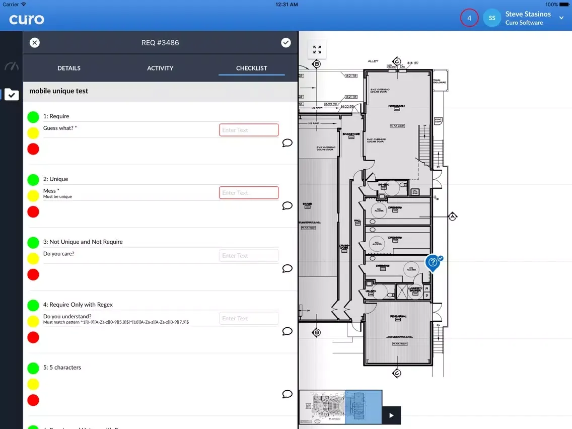 Capturas de tela do Curo: Facility & Property Mgmt iPad 