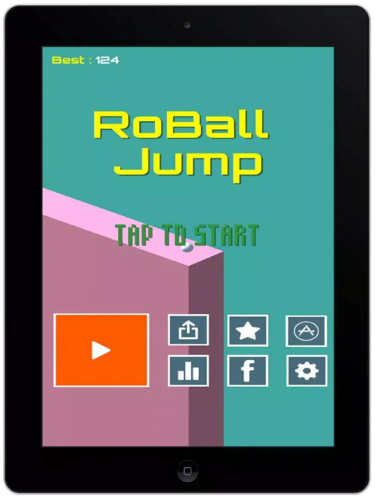 RoBall Jump iPad  스크린샷