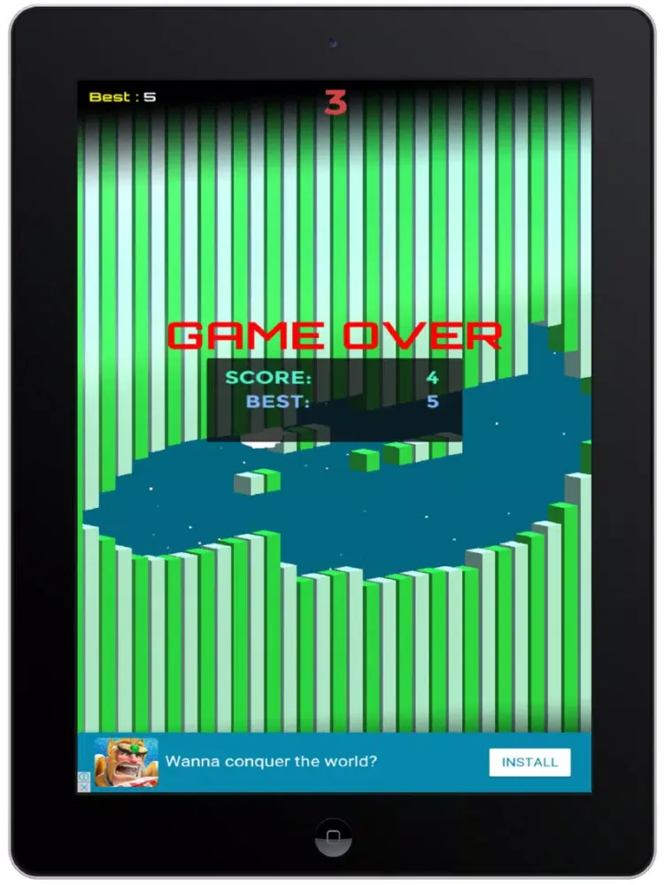 ภาพหน้าจอของ Magnet Run iPad 