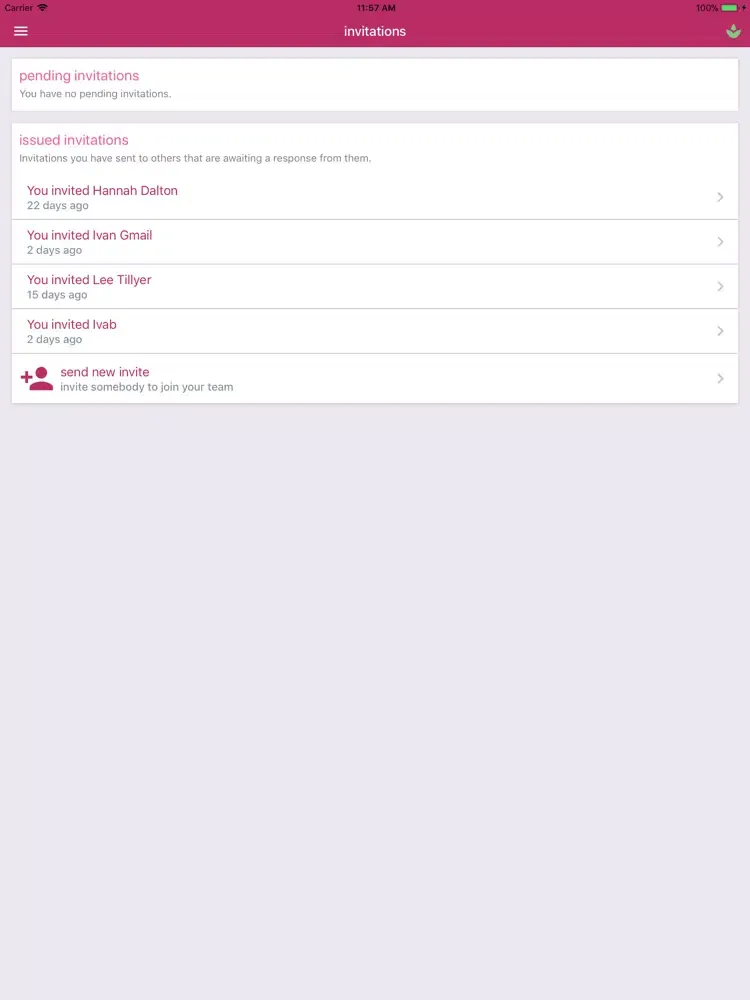 CareTeam iPad  स्क्रीनशॉट