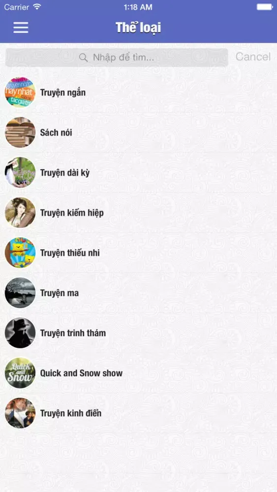 Truyện Audio - Truyện ngắn, truyện ma, truyện hài, truyện kinh điển... 스크린샷