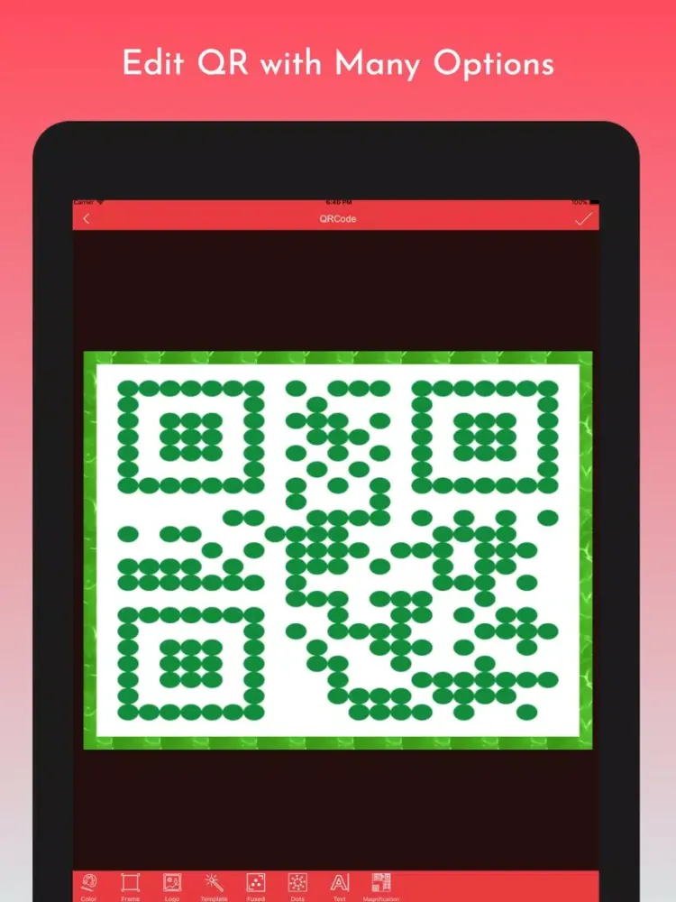 QR Barcode Scanner & Generator iPad  Screenshots