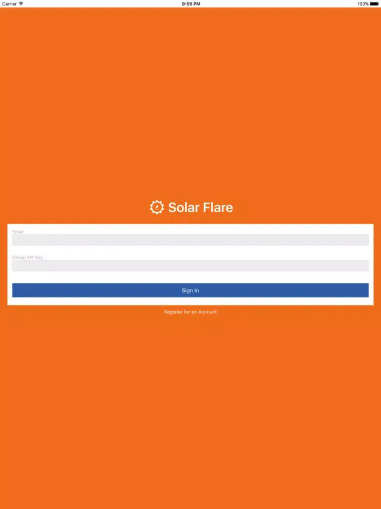 تصاویر Solar Flare for Cloudflare iPad 