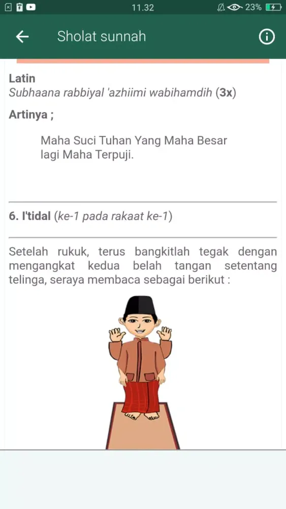 Sholat Sunnah lengkap Screenshots