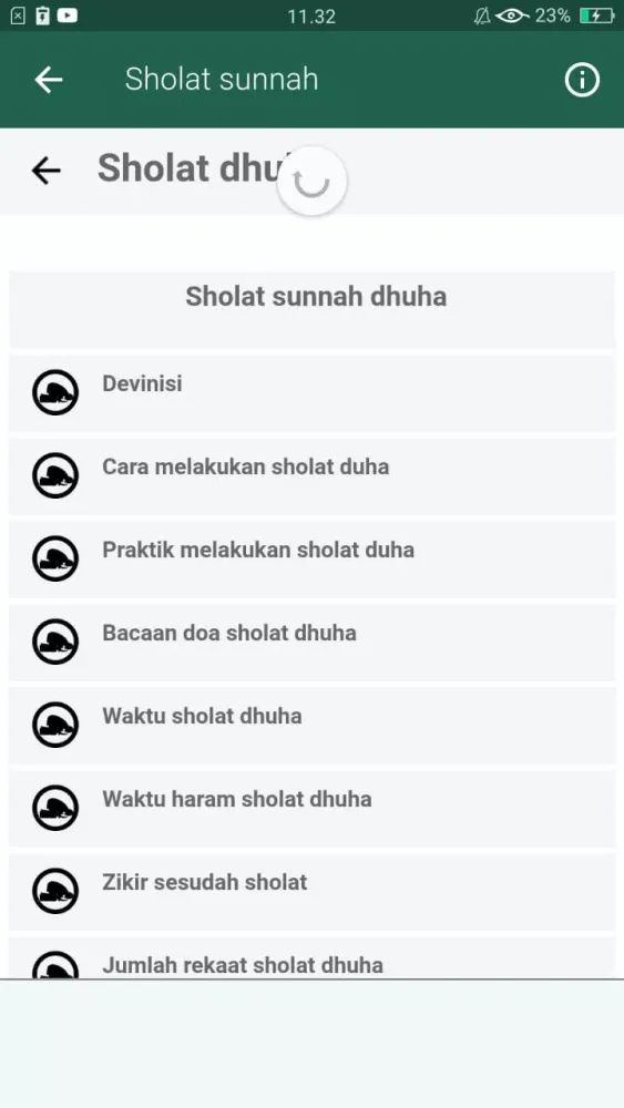 Sholat Sunnah lengkap Screenshots
