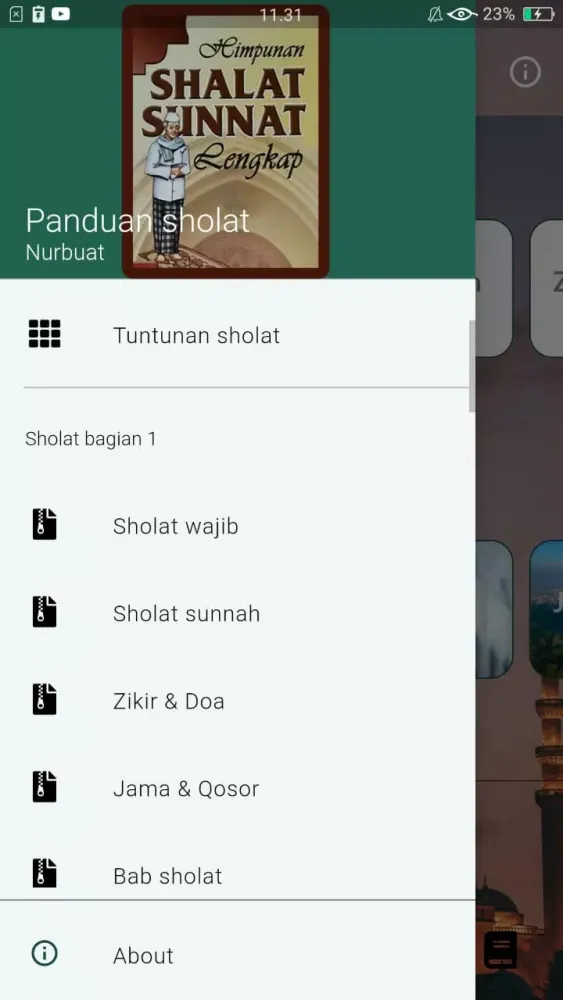 Sholat Sunnah lengkap Screenshots