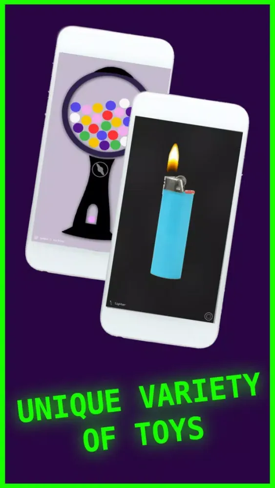 Captures d'écran de Fidget Toys