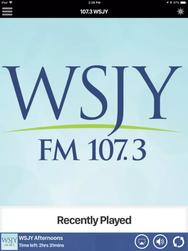 Captures d'écran de 107.3 WSJY iPad 