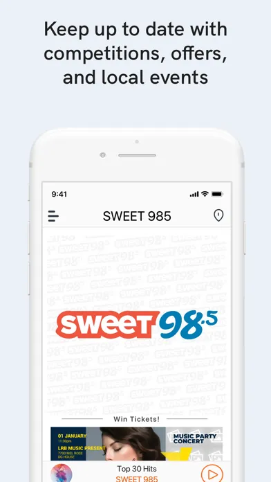 SWEET 985 スクリーンショット