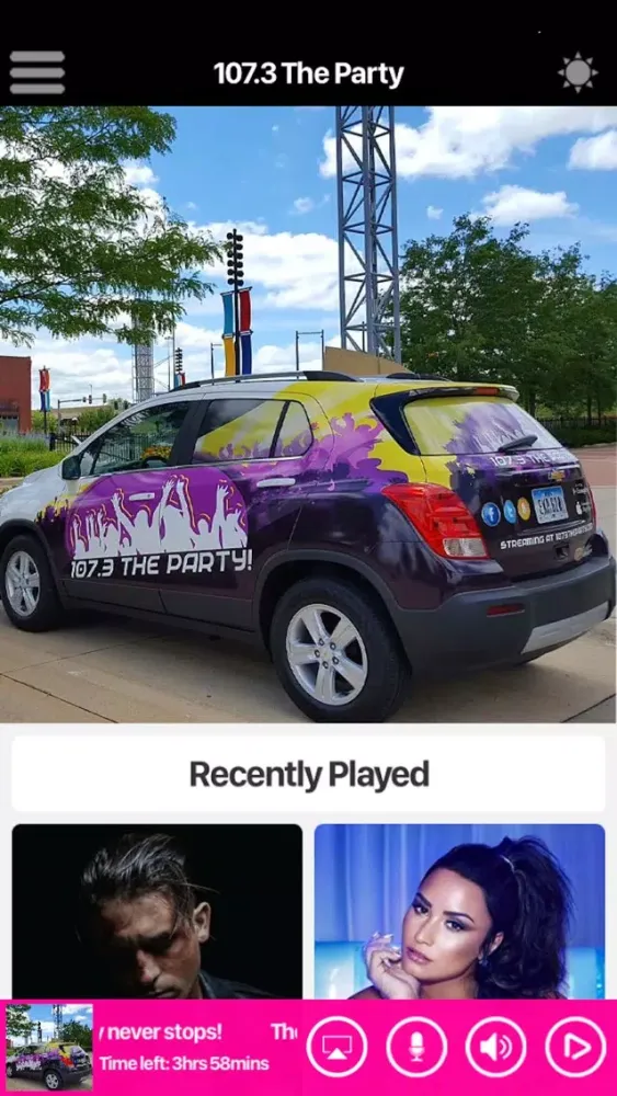 Скриншоты 107.3 The Party
