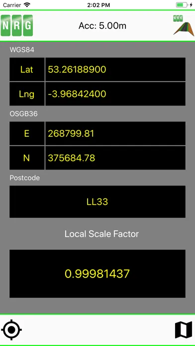 ภาพหน้าจอของ Local Scale Factor