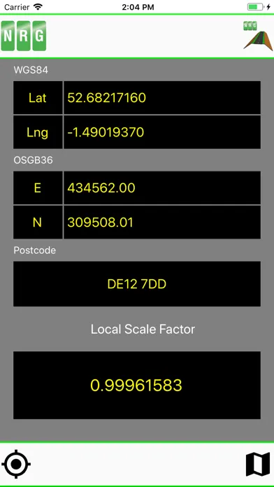 ภาพหน้าจอของ Local Scale Factor