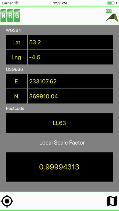 ภาพหน้าจอของ Local Scale Factor