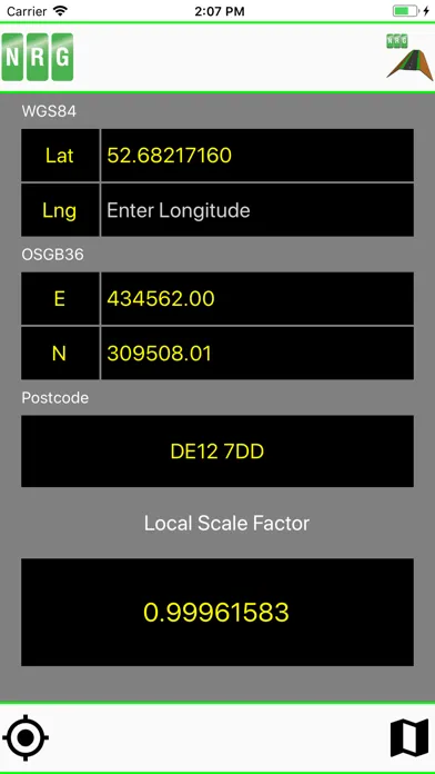 ภาพหน้าจอของ Local Scale Factor