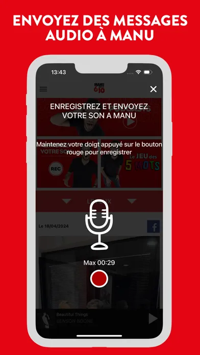 Zrzuty ekranu Manu dans le 6/10