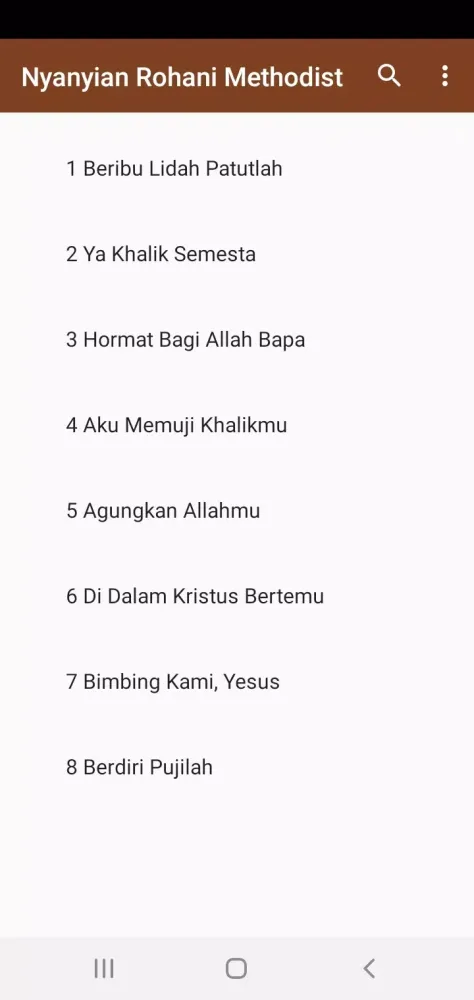 Скриншоты GMI Nyanyian Rohani Methodist