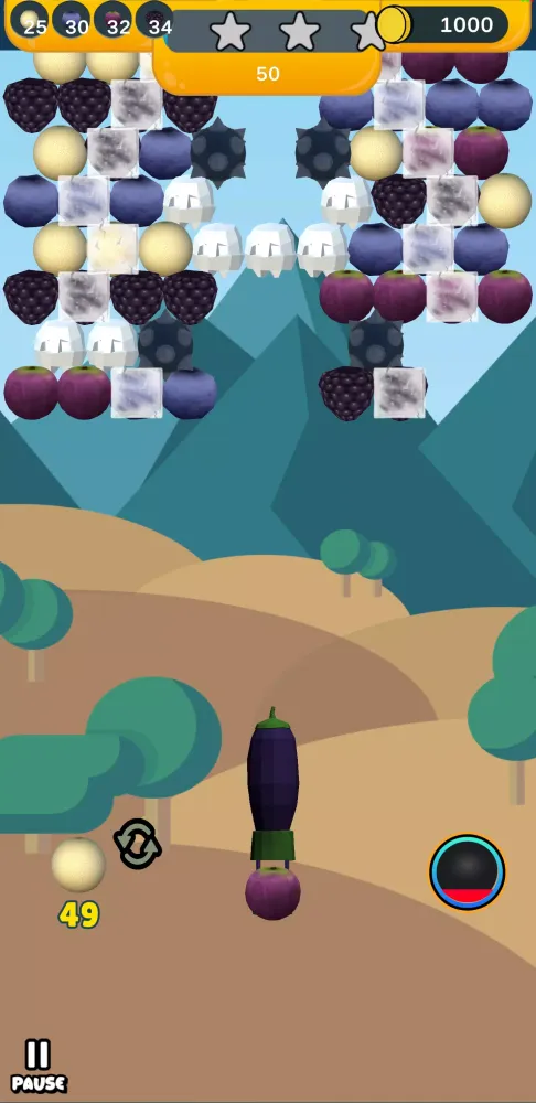 Dragon Fruit Bubble Shooter Screenshots