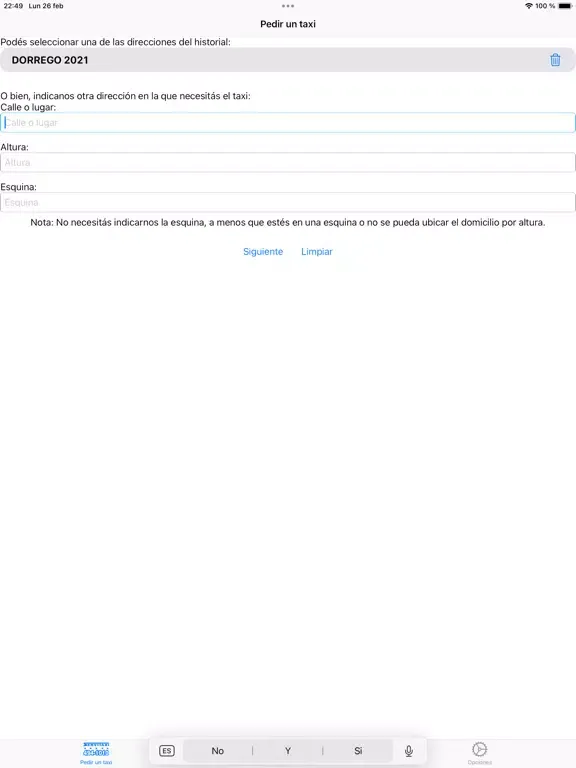 Screenshot di Servitaxi Mar del Plata iPad 