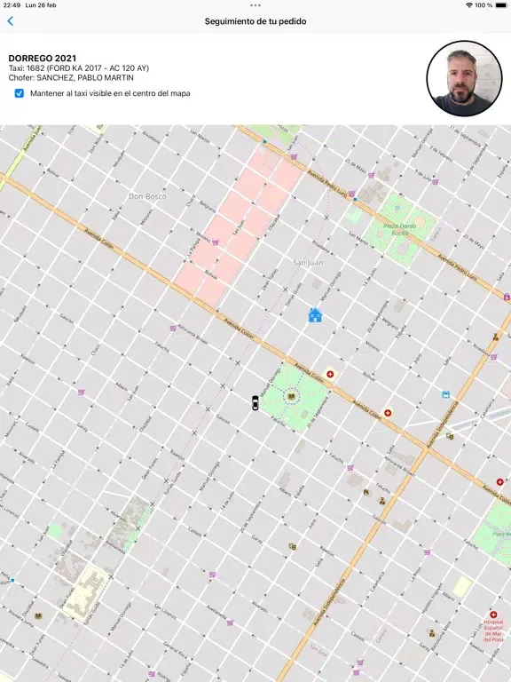 Screenshot di Servitaxi Mar del Plata iPad 