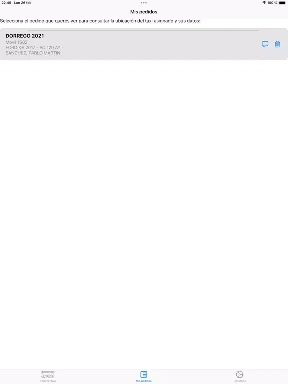 Screenshot di Servitaxi Mar del Plata iPad 