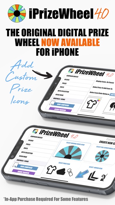 iPrizeWheel HD স্ক্রিনশট