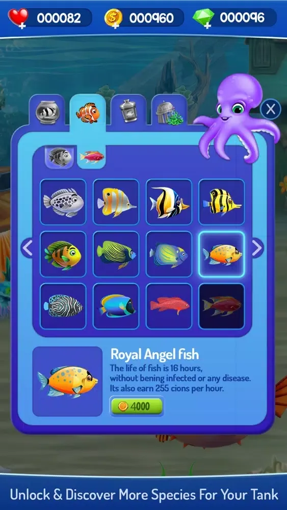 Fish Aquarium Bubble World Ekran Görüntüleri
