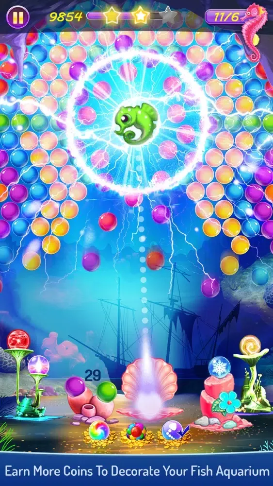 Fish Aquarium Bubble World Ekran Görüntüleri