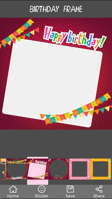 تصاویر Happy Birthday Frames