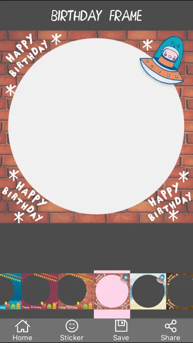 تصاویر Happy Birthday Frames