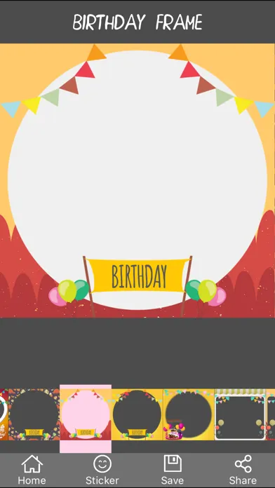 تصاویر Happy Birthday Frames