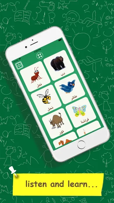 Captures d'écran de Learn Arabic Vocabulary - Kids