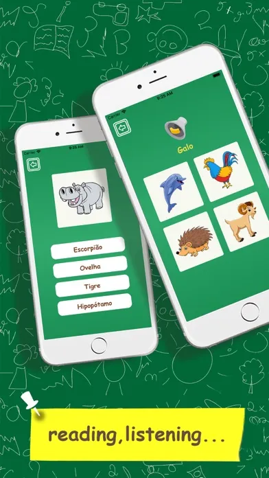Скриншоты Learn Portuguese Words - Kids