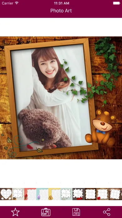 Ghép ảnh cute スクリーンショット