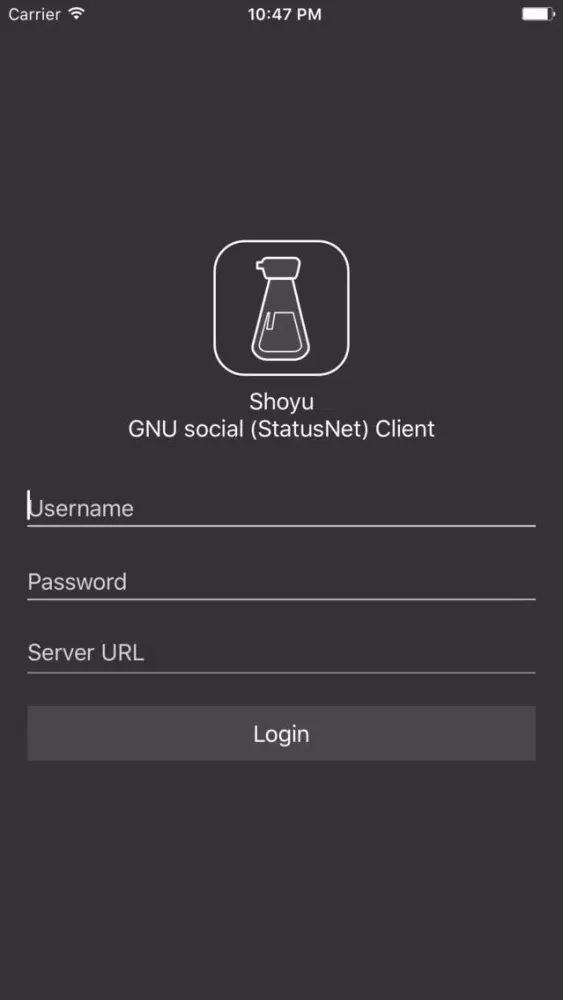 ภาพหน้าจอของ Shoyu - StatusNet/GNUSocial