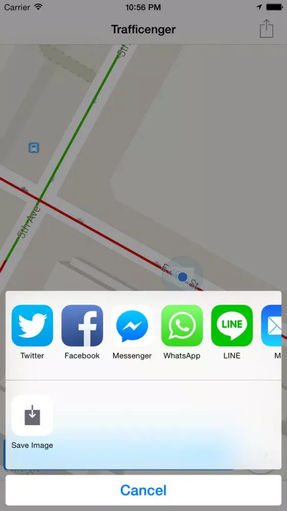 Trafficenger سکرین شاٹس
