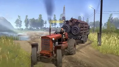 Zrzuty ekranu Mud Truck Games Offroad Driver